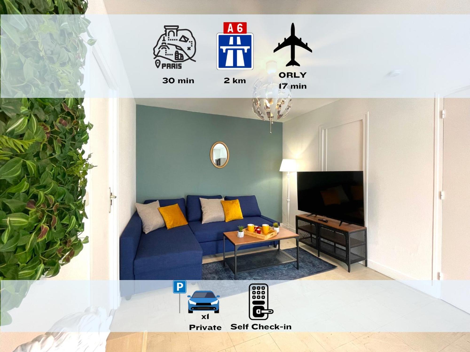 Les Entrepreneurs - Appartements Neufs Et Spacieux, Proche Rer C Et Aeroport Orly Моранжи Экстерьер фото