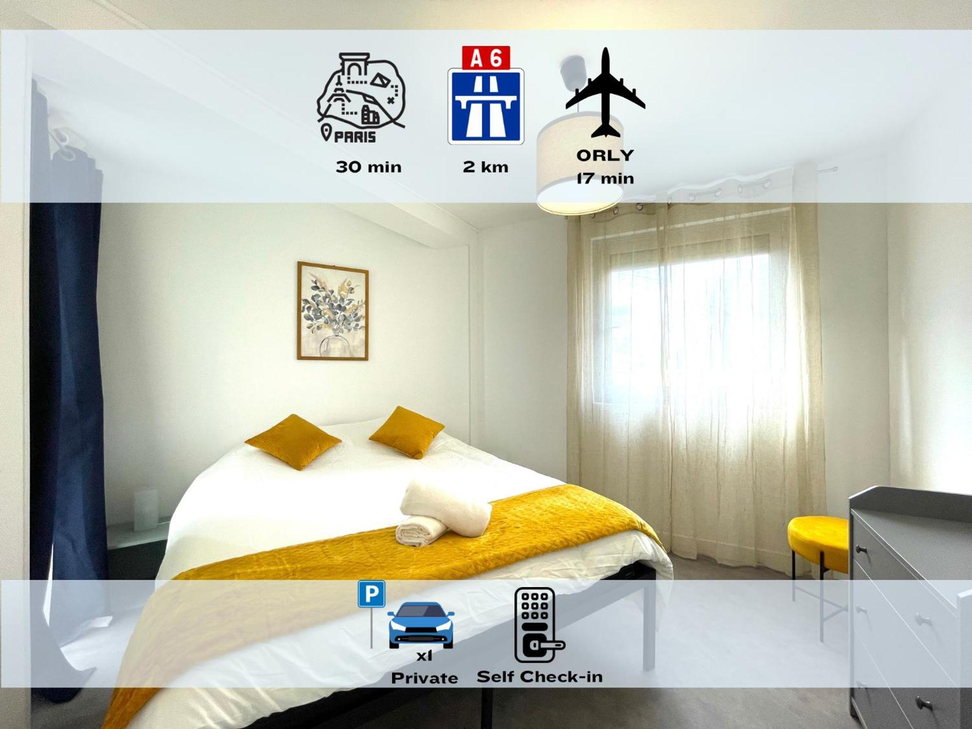 Les Entrepreneurs - Appartements Neufs Et Spacieux, Proche Rer C Et Aeroport Orly Моранжи Экстерьер фото